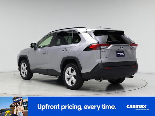 Silver 2021 Toyota RAV4 Hybrid XLE Premium