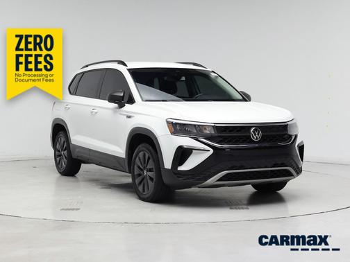 White 2022 Volkswagen Taos S