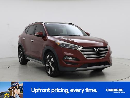 Red 2018 Hyundai TUCSON Limited