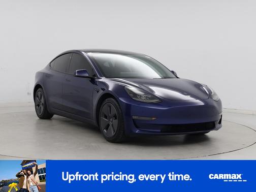 Blue 2022 Tesla Model 3 Long Range