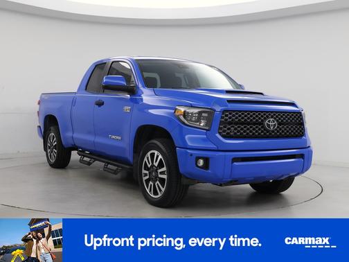 Blue 2021 Toyota Tundra SR5
