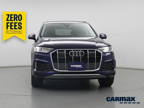 Blue 2022 Audi Q7 Premium Plus
