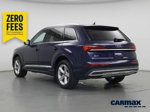 Blue 2022 Audi Q7 Premium Plus
