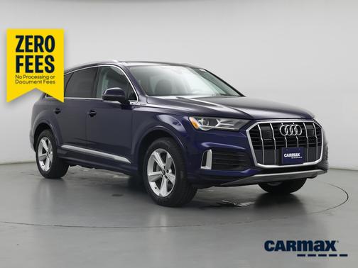 Blue 2022 Audi Q7 Premium Plus