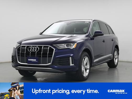 Blue 2022 Audi Q7 Premium Plus