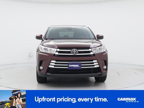 Red 2018 Toyota Highlander XLE