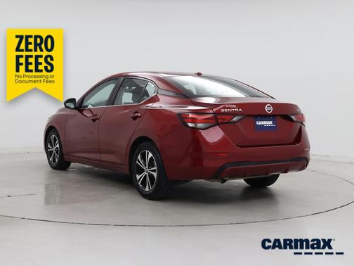 Red 2023 Nissan Sentra SV