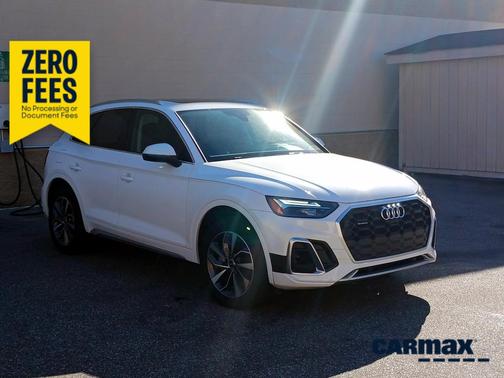 White 2023 Audi Q5 S-Line Premium Plus