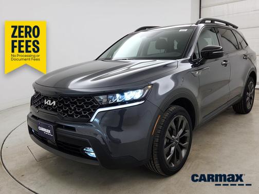 Gray 2023 Kia Sorento X-Line EX