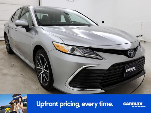 Silver 2023 Toyota Camry Hybrid XLE