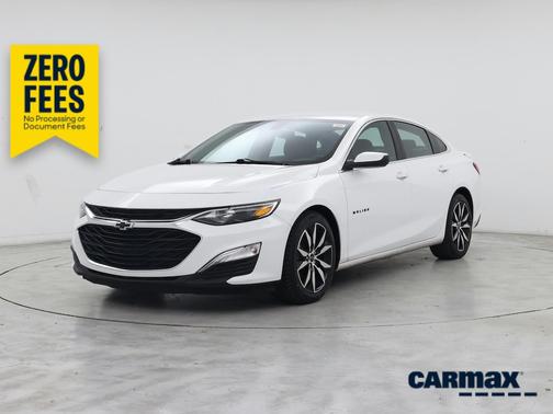 White 2020 Chevrolet Malibu RS