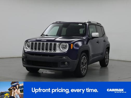 Blue 2016 Jeep Renegade Limited