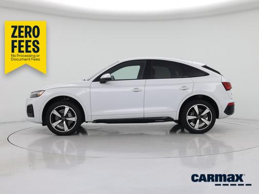 White 2022 Audi Q5 Sportback S-Line Prestige