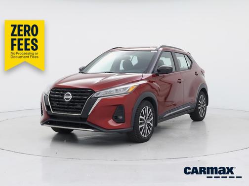 Red 2021 Nissan Kicks SR