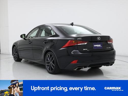 Black 2020 Lexus IS 300 F-Sport
