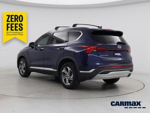 Blue 2021 Hyundai SANTA FE SEL