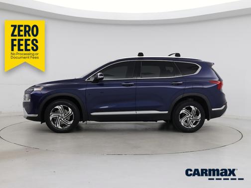Blue 2021 Hyundai SANTA FE SEL