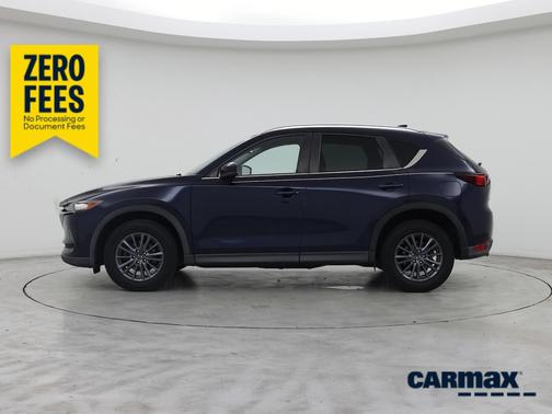 Blue 2017 Mazda CX-5 Touring