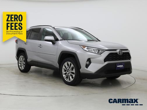 Silver 2021 Toyota RAV4 XLE Premium