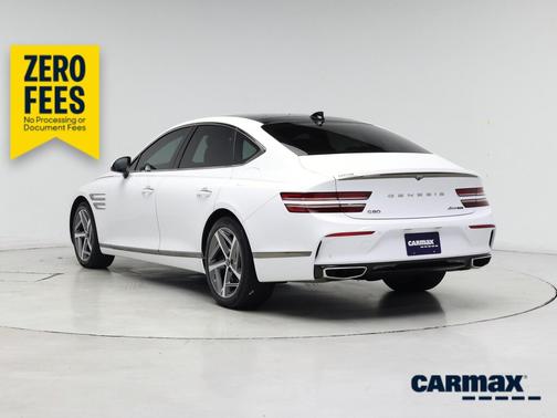 White 2024 Genesis G80 Sport