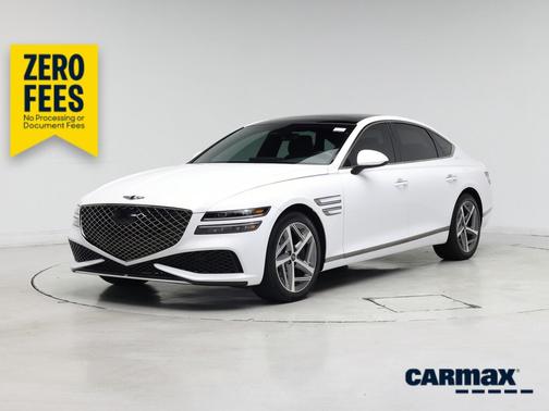 White 2024 Genesis G80 Sport