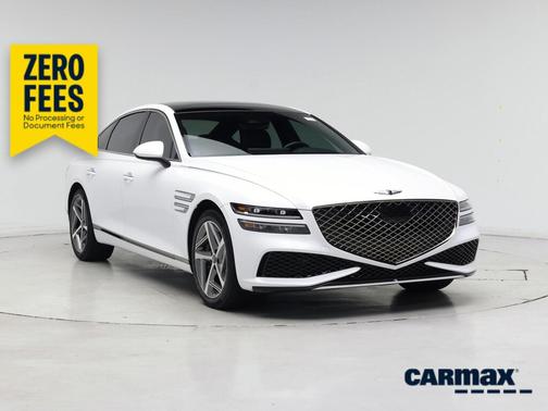 White 2024 Genesis G80 Sport