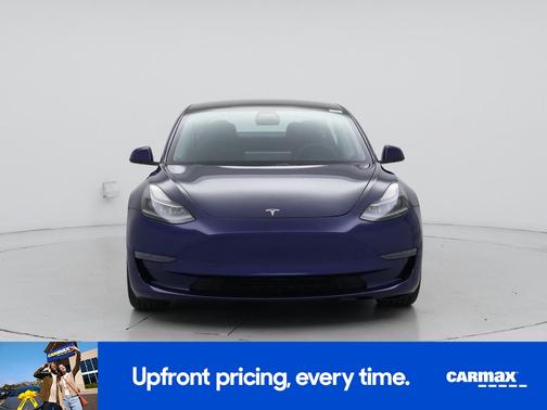 Blue 2021 Tesla Model 3 Standard Range Plus
