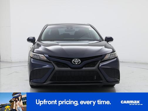 Blue 2021 Toyota Camry SE