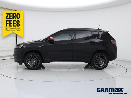 Black 2023 Jeep Compass Red Edition