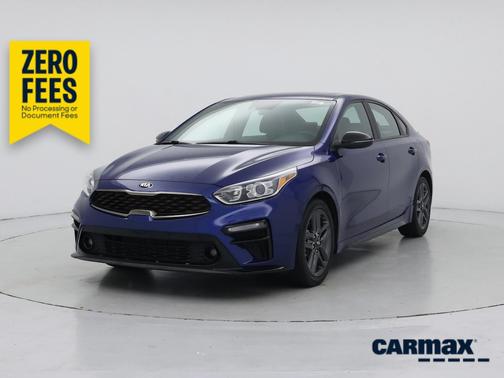 Blue 2021 Kia Forte GT-Line