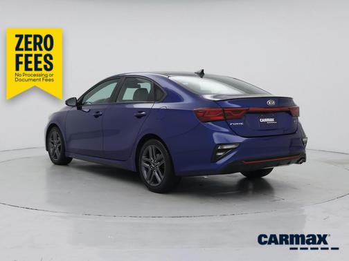 Blue 2021 Kia Forte GT-Line