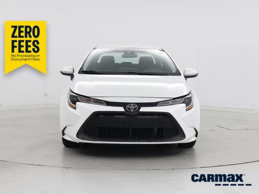 White 2022 Toyota Corolla LE