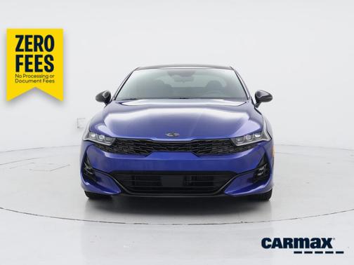 Blue 2021 Kia K5 GT-Line