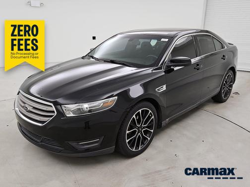 Black 2017 Ford Taurus SEL