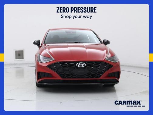 Red 2021 Hyundai SONATA SEL Plus