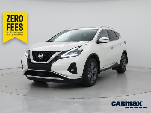 White 2020 Nissan Murano Platinum