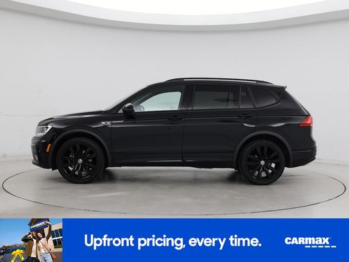 Black 2021 Volkswagen Tiguan SE R-Line Black