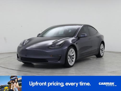 Gray 2021 Tesla Model 3 Long Range