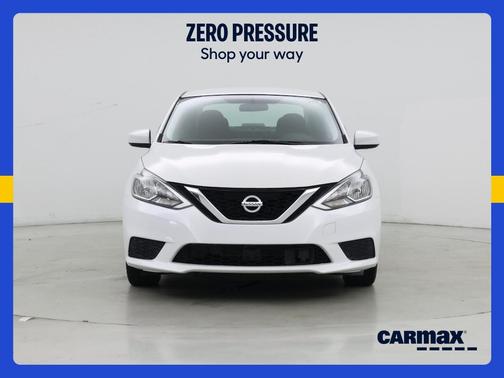 White 2018 Nissan Sentra SV