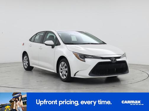 White 2020 Toyota Corolla LE
