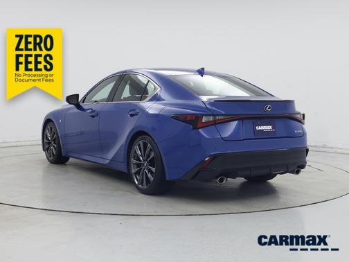 Blue 2022 Lexus IS 350 F-Sport