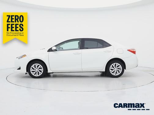 White 2018 Toyota Corolla LE