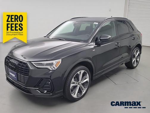 Black 2022 Audi Q3 S-Line Premium Plus