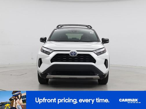 White 2023 Toyota RAV4 Hybrid XSE