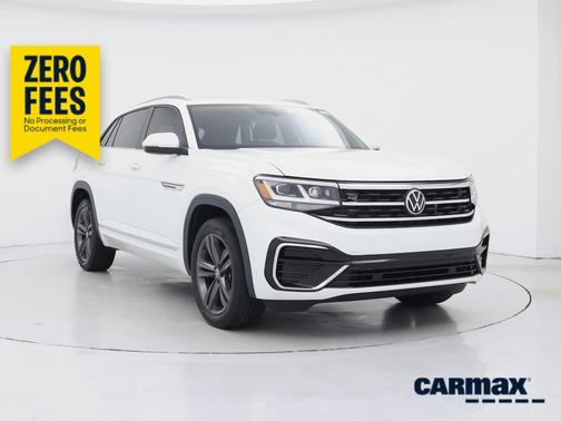 White 2021 Volkswagen Atlas Cross Sport SE w/Tech