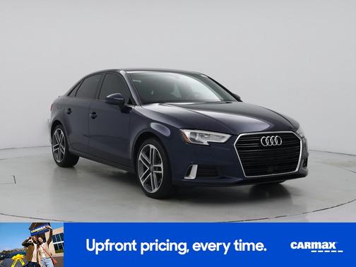 Blue 2017 Audi A3 Premium