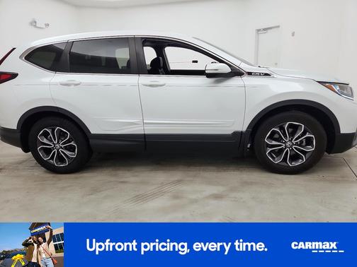 White 2021 Honda CR-V EX-L