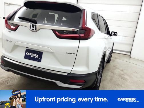 White 2021 Honda CR-V EX-L