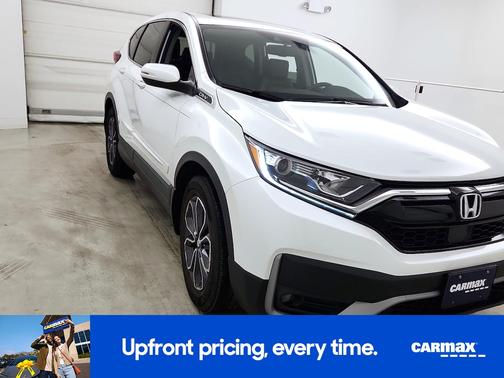 White 2021 Honda CR-V EX-L