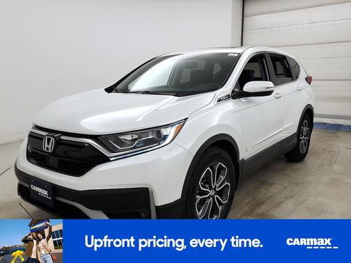 White 2021 Honda CR-V EX-L